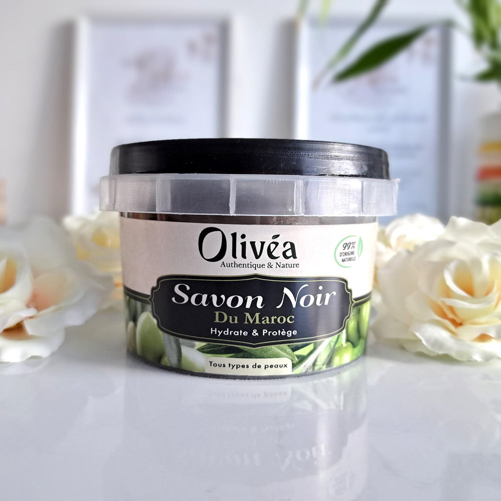 SAVON NOIR NATUREL - DU MAROC "OLIVÉA"