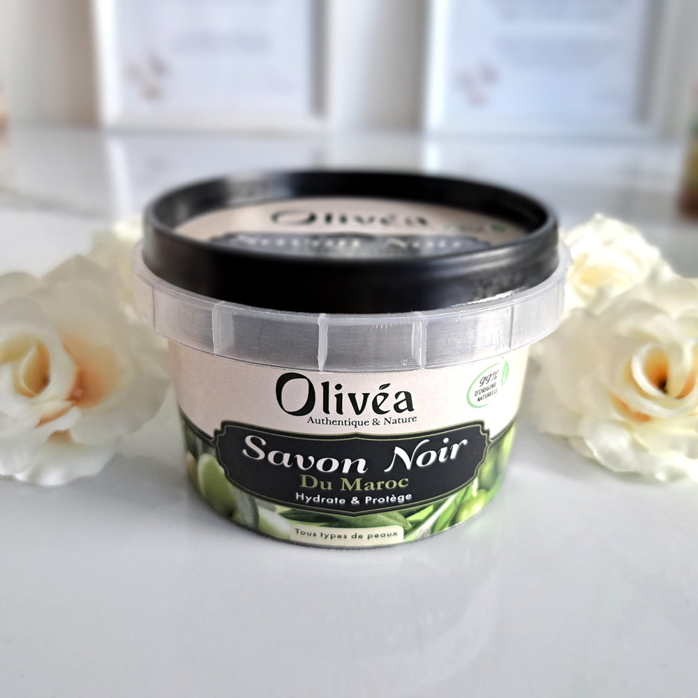 SAVON NOIR NATUREL - DU MAROC "OLIVÉA"