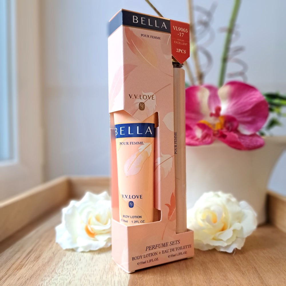 V.V LOVE "BELLA" (Eau de parfum + lotion corporelle)