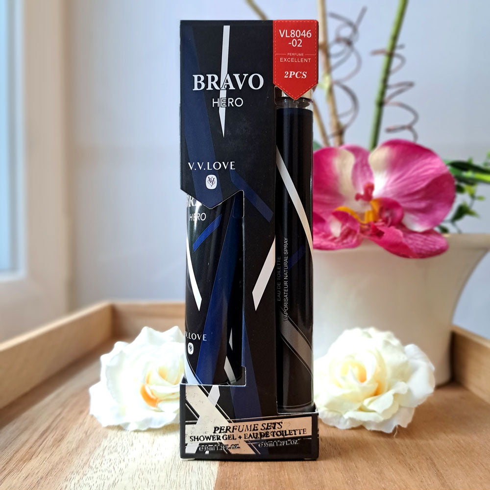 V.V LOVE "BRAVO HERO" (Eau de parfum + lotion corporelle)