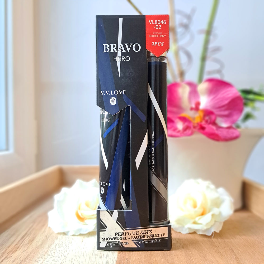 V.V LOVE "BRAVO HERO" (Eau de parfum + lotion corporelle)