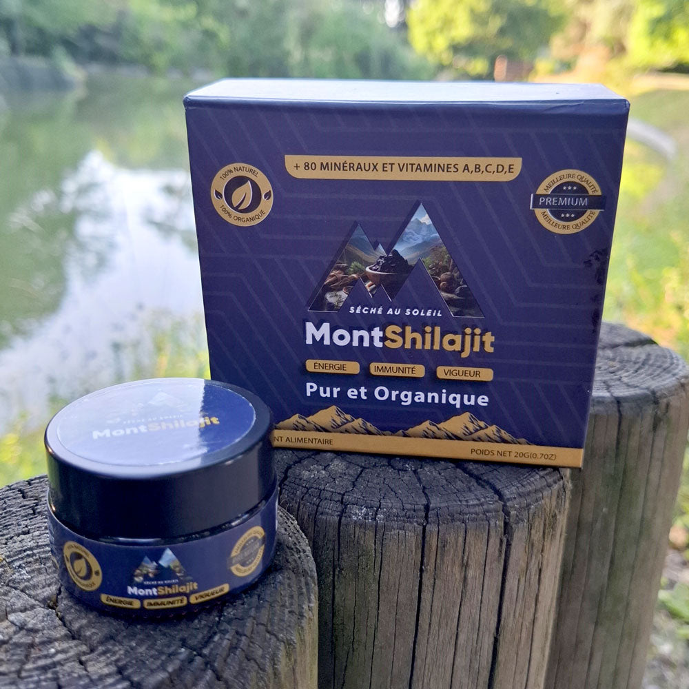 MontShilajit – Résine de Shilajit Bio de l’Himalaya (20g) MontOrigin.