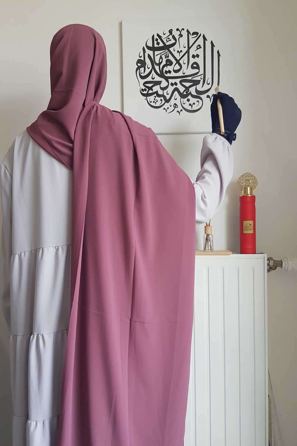 Hijab en soie de médine (haute qualité)