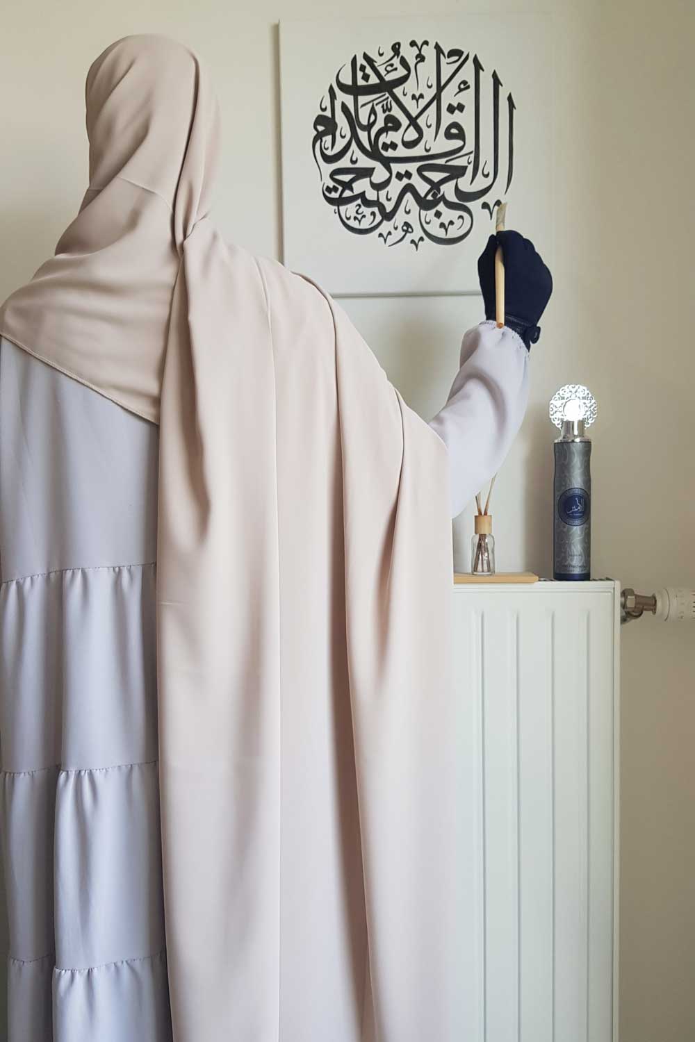 Hijab en soie de médine (haute qualité)