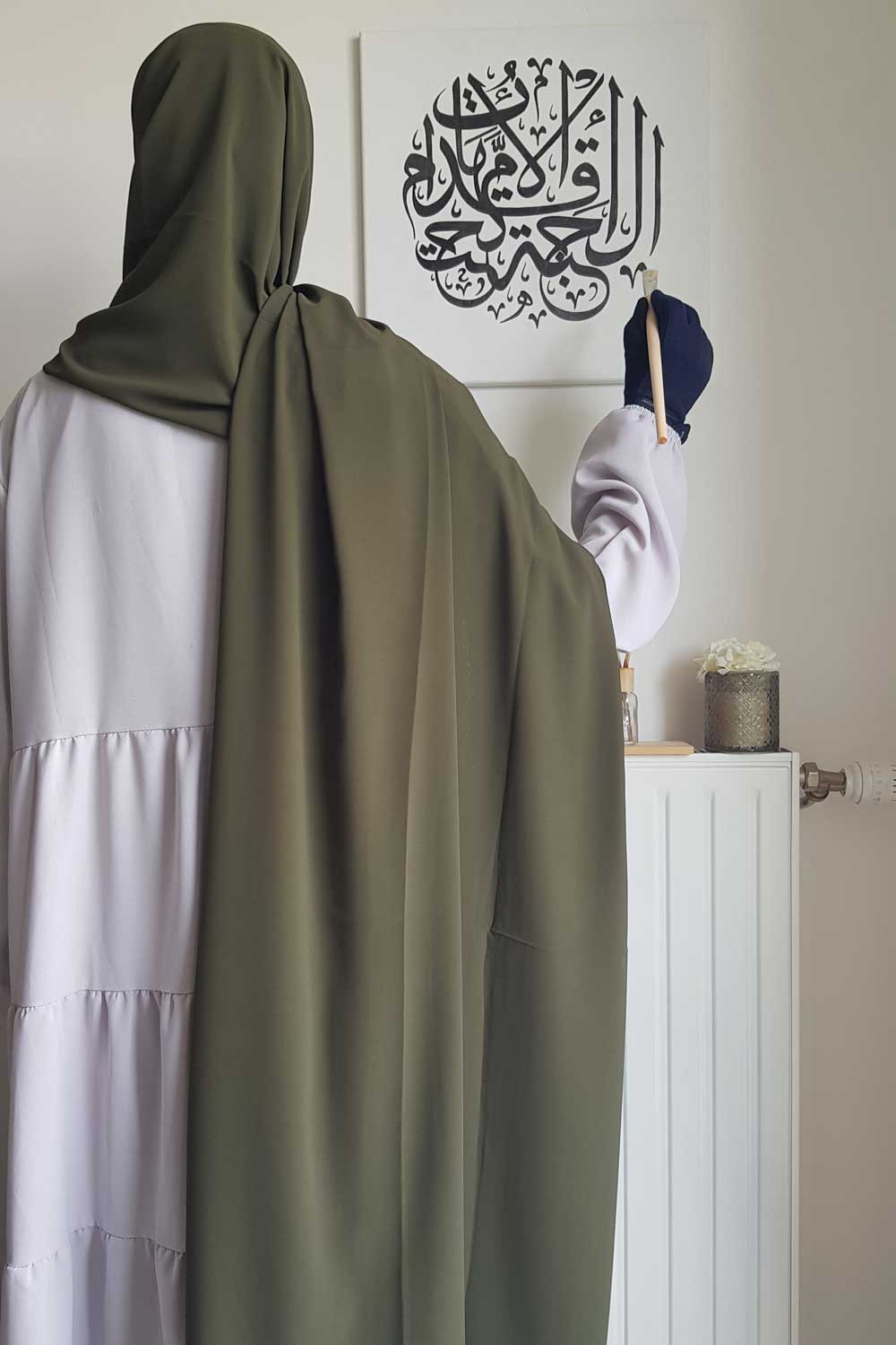 Hijab en soie de médine (haute qualité)