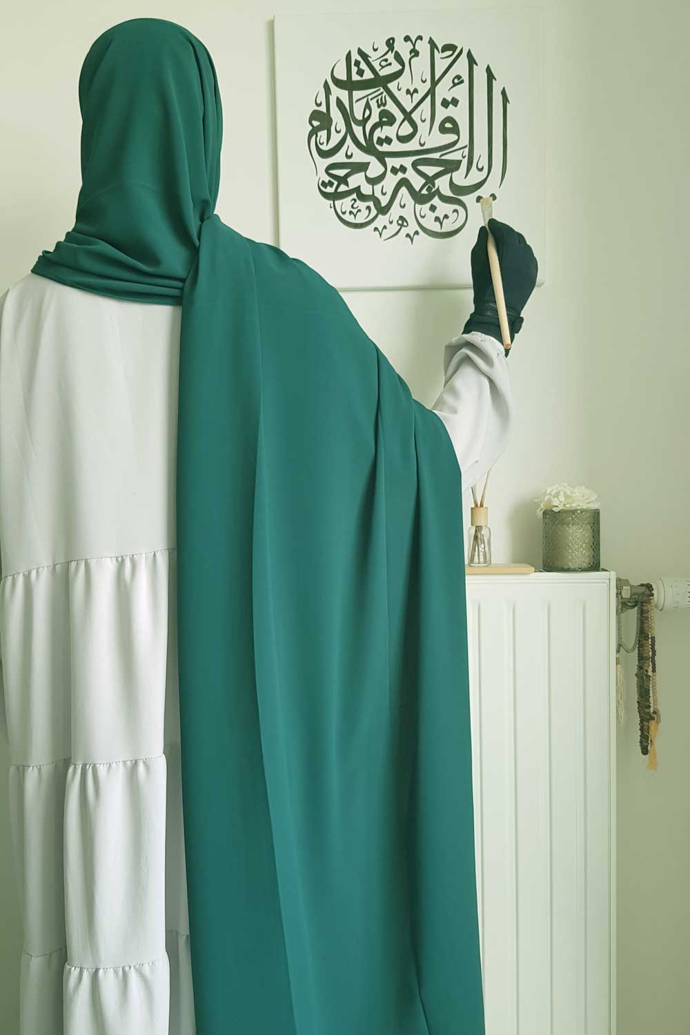 Hijab en soie de médine (haute qualité)