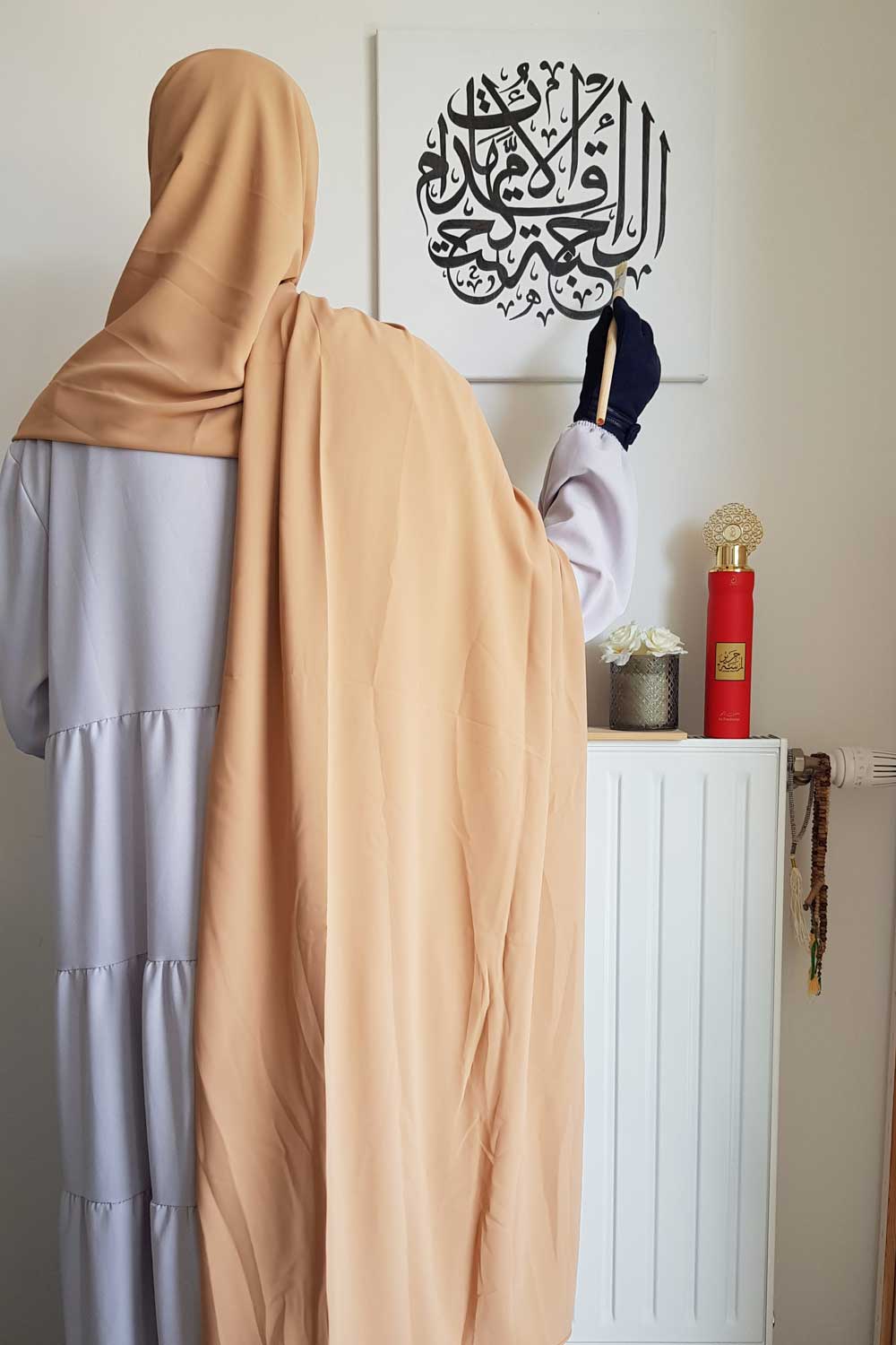 Hijab en soie de médine (haute qualité)